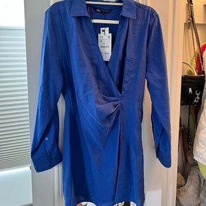 Zara Collared mini dress